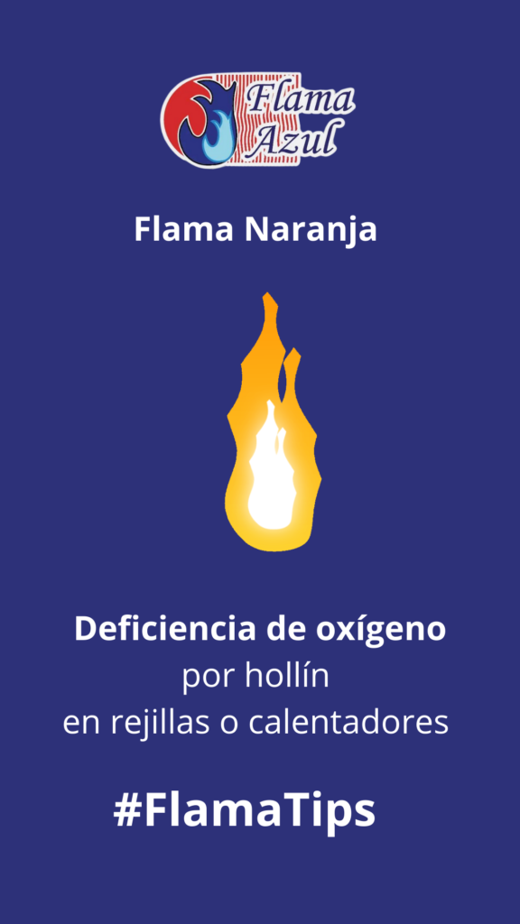 Flama naranja